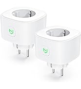 Meross Presa Smart WiFi mit Energieüberwachung, Presa Intelligente 16A, 3840W (Typ F), Steuerung...